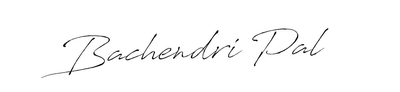 How to make Bachendri Pal name signature. Use Antro_Vectra style for creating short signs online. This is the latest handwritten sign. Bachendri Pal signature style 6 images and pictures png