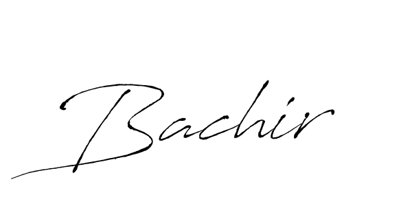 How to Draw Bachir signature style? Antro_Vectra is a latest design signature styles for name Bachir. Bachir signature style 6 images and pictures png