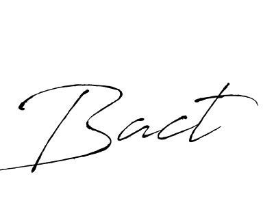 Antro_Vectra is a professional signature style that is perfect for those who want to add a touch of class to their signature. It is also a great choice for those who want to make their signature more unique. Get Bact name to fancy signature for free. Bact signature style 6 images and pictures png