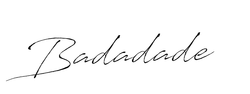 Also we have Badadade name is the best signature style. Create professional handwritten signature collection using Antro_Vectra autograph style. Badadade signature style 6 images and pictures png