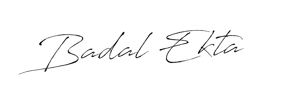 You can use this online signature creator to create a handwritten signature for the name Badal Ekta. This is the best online autograph maker. Badal Ekta signature style 6 images and pictures png