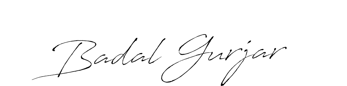 How to make Badal Gurjar signature? Antro_Vectra is a professional autograph style. Create handwritten signature for Badal Gurjar name. Badal Gurjar signature style 6 images and pictures png