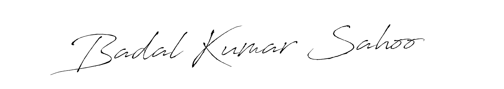 Badal Kumar Sahoo stylish signature style. Best Handwritten Sign (Antro_Vectra) for my name. Handwritten Signature Collection Ideas for my name Badal Kumar Sahoo. Badal Kumar Sahoo signature style 6 images and pictures png