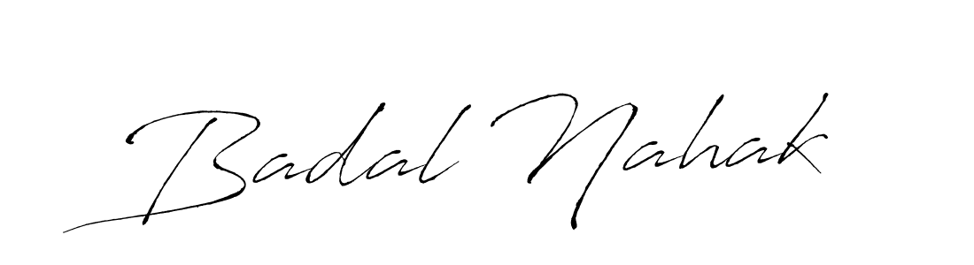 You should practise on your own different ways (Antro_Vectra) to write your name (Badal Nahak) in signature. don't let someone else do it for you. Badal Nahak signature style 6 images and pictures png
