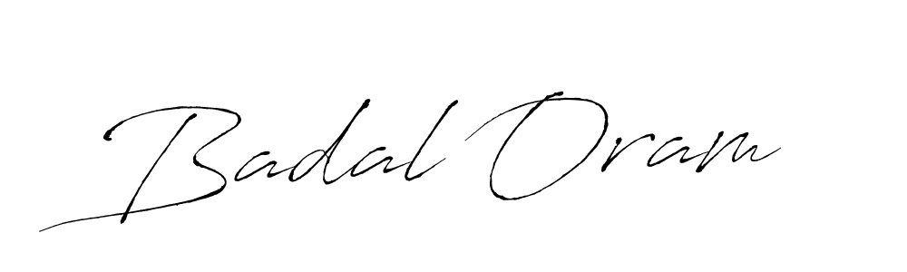 Antro_Vectra is a professional signature style that is perfect for those who want to add a touch of class to their signature. It is also a great choice for those who want to make their signature more unique. Get Badal Oram name to fancy signature for free. Badal Oram signature style 6 images and pictures png