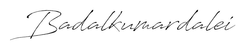 How to Draw Badalkumardalei signature style? Antro_Vectra is a latest design signature styles for name Badalkumardalei. Badalkumardalei signature style 6 images and pictures png