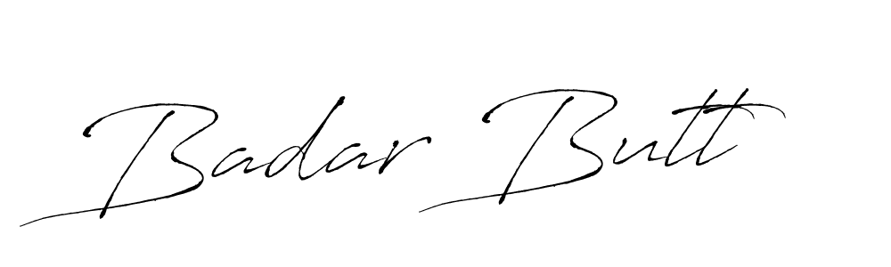 The best way (Antro_Vectra) to make a short signature is to pick only two or three words in your name. The name Badar Butt include a total of six letters. For converting this name. Badar Butt signature style 6 images and pictures png