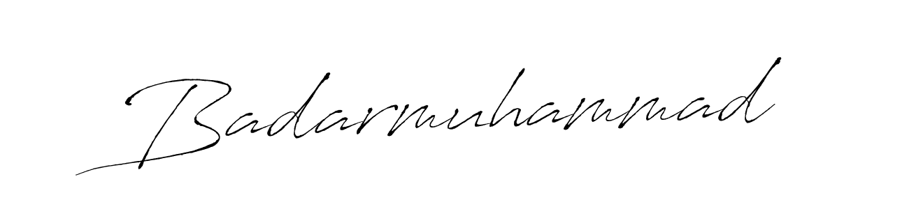It looks lik you need a new signature style for name Badarmuhammad. Design unique handwritten (Antro_Vectra) signature with our free signature maker in just a few clicks. Badarmuhammad signature style 6 images and pictures png
