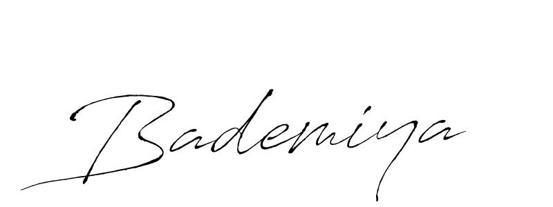 You should practise on your own different ways (Antro_Vectra) to write your name (Bademiya) in signature. don't let someone else do it for you. Bademiya signature style 6 images and pictures png