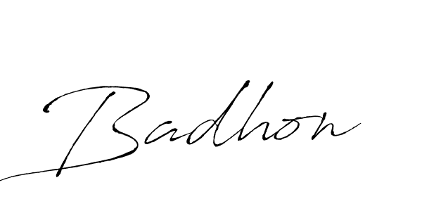 if you are searching for the best signature style for your name Badhon. so please give up your signature search. here we have designed multiple signature styles  using Antro_Vectra. Badhon signature style 6 images and pictures png