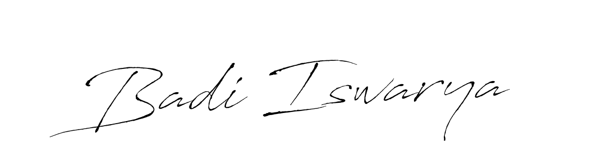 This is the best signature style for the Badi Iswarya name. Also you like these signature font (Antro_Vectra). Mix name signature. Badi Iswarya signature style 6 images and pictures png