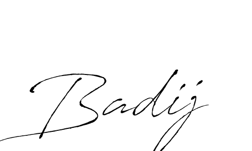 The best way (Antro_Vectra) to make a short signature is to pick only two or three words in your name. The name Badij include a total of six letters. For converting this name. Badij signature style 6 images and pictures png