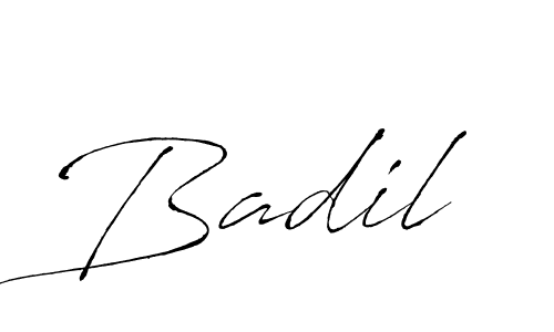 Similarly Antro_Vectra is the best handwritten signature design. Signature creator online .You can use it as an online autograph creator for name Badil. Badil signature style 6 images and pictures png