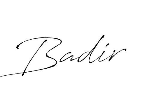 Also You can easily find your signature by using the search form. We will create Badir name handwritten signature images for you free of cost using Antro_Vectra sign style. Badir signature style 6 images and pictures png