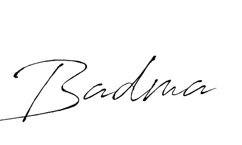 Create a beautiful signature design for name Badma. With this signature (Antro_Vectra) fonts, you can make a handwritten signature for free. Badma signature style 6 images and pictures png