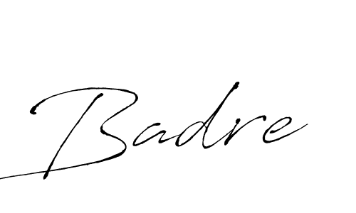 Create a beautiful signature design for name Badre. With this signature (Antro_Vectra) fonts, you can make a handwritten signature for free. Badre signature style 6 images and pictures png