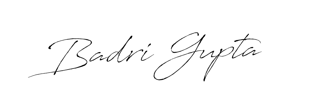 You should practise on your own different ways (Antro_Vectra) to write your name (Badri Gupta) in signature. don't let someone else do it for you. Badri Gupta signature style 6 images and pictures png