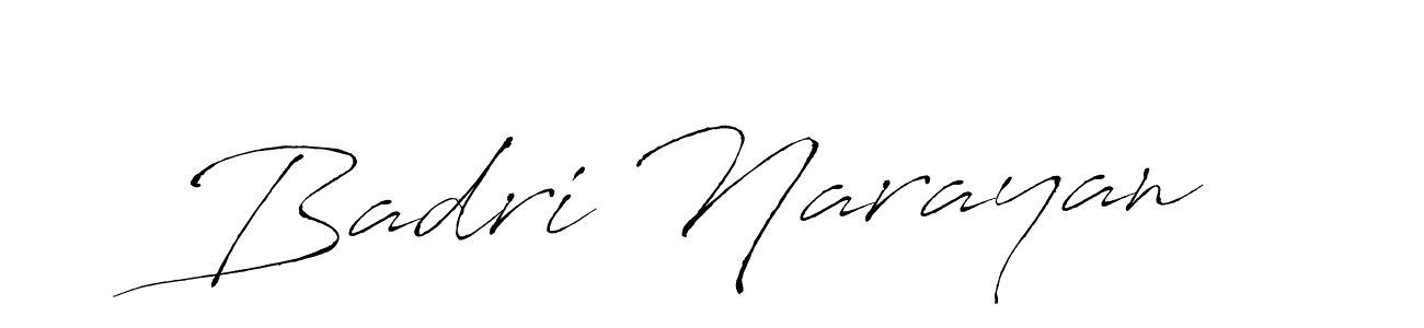 Make a beautiful signature design for name Badri Narayan. Use this online signature maker to create a handwritten signature for free. Badri Narayan signature style 6 images and pictures png