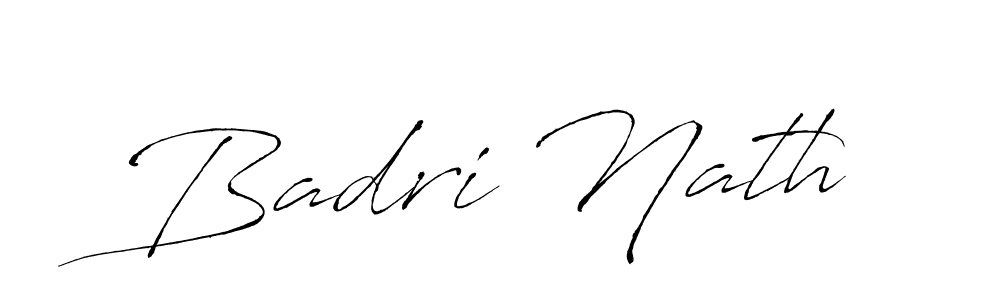 You should practise on your own different ways (Antro_Vectra) to write your name (Badri Nath) in signature. don't let someone else do it for you. Badri Nath signature style 6 images and pictures png