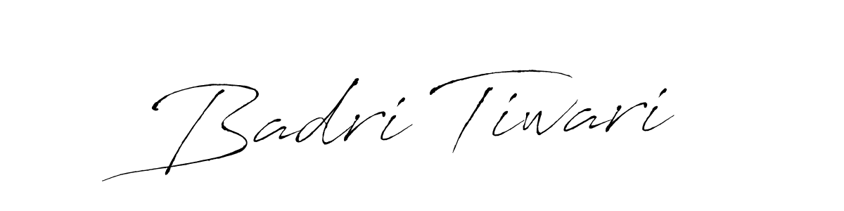 Make a beautiful signature design for name Badri Tiwari. Use this online signature maker to create a handwritten signature for free. Badri Tiwari signature style 6 images and pictures png