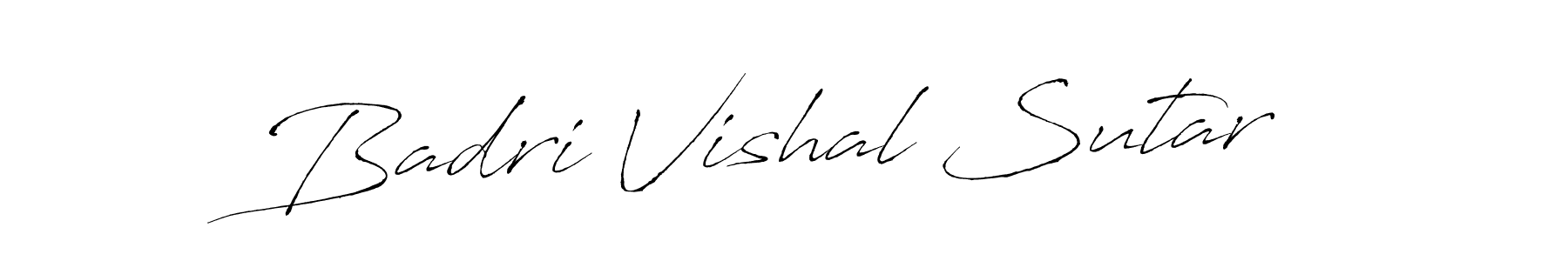 if you are searching for the best signature style for your name Badri Vishal Sutar. so please give up your signature search. here we have designed multiple signature styles  using Antro_Vectra. Badri Vishal Sutar signature style 6 images and pictures png