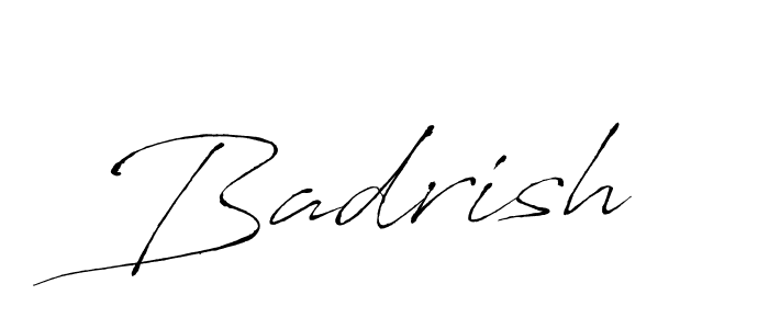 Make a beautiful signature design for name Badrish. Use this online signature maker to create a handwritten signature for free. Badrish signature style 6 images and pictures png