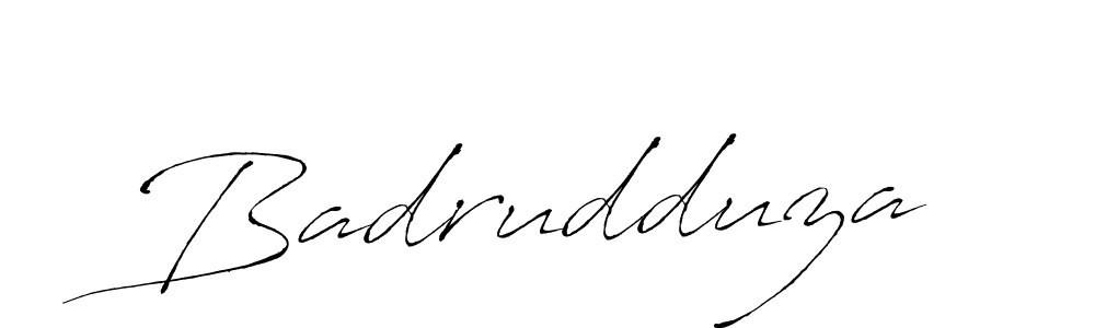 How to make Badrudduza signature? Antro_Vectra is a professional autograph style. Create handwritten signature for Badrudduza name. Badrudduza signature style 6 images and pictures png