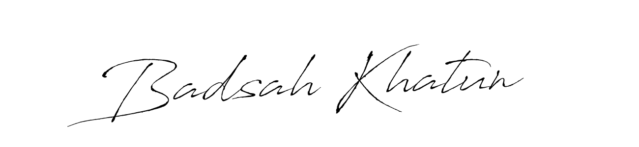 It looks lik you need a new signature style for name Badsah Khatun. Design unique handwritten (Antro_Vectra) signature with our free signature maker in just a few clicks. Badsah Khatun signature style 6 images and pictures png