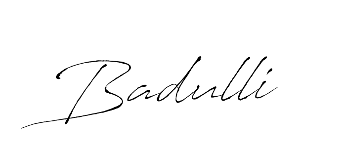 How to make Badulli name signature. Use Antro_Vectra style for creating short signs online. This is the latest handwritten sign. Badulli signature style 6 images and pictures png