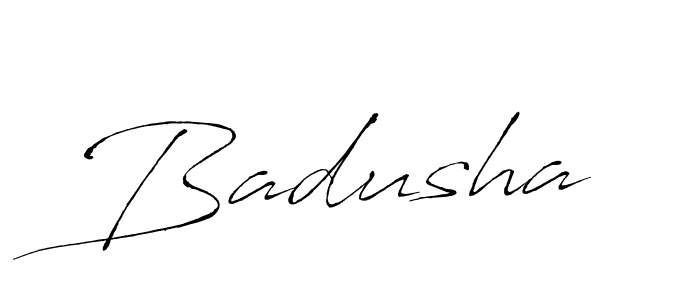 Create a beautiful signature design for name Badusha. With this signature (Antro_Vectra) fonts, you can make a handwritten signature for free. Badusha signature style 6 images and pictures png