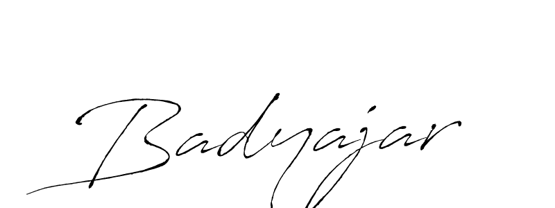 Also we have Badyajar name is the best signature style. Create professional handwritten signature collection using Antro_Vectra autograph style. Badyajar signature style 6 images and pictures png