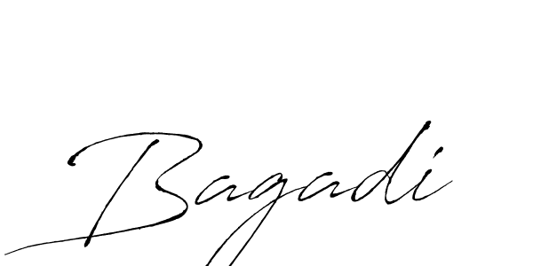 Bagadi stylish signature style. Best Handwritten Sign (Antro_Vectra) for my name. Handwritten Signature Collection Ideas for my name Bagadi. Bagadi signature style 6 images and pictures png