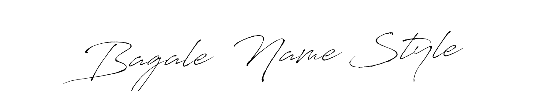 Similarly Antro_Vectra is the best handwritten signature design. Signature creator online .You can use it as an online autograph creator for name Bagale  Name Style. Bagale  Name Style signature style 6 images and pictures png