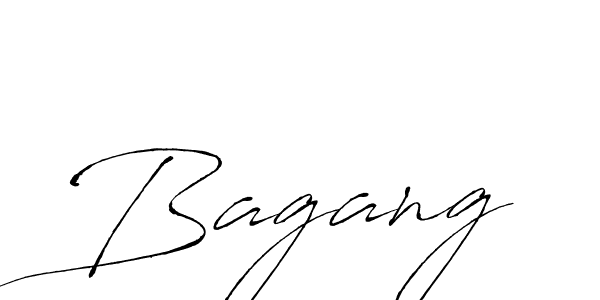 Make a beautiful signature design for name Bagang. With this signature (Antro_Vectra) style, you can create a handwritten signature for free. Bagang signature style 6 images and pictures png