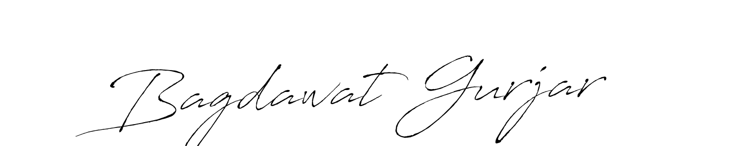 You should practise on your own different ways (Antro_Vectra) to write your name (Bagdawat Gurjar) in signature. don't let someone else do it for you. Bagdawat Gurjar signature style 6 images and pictures png