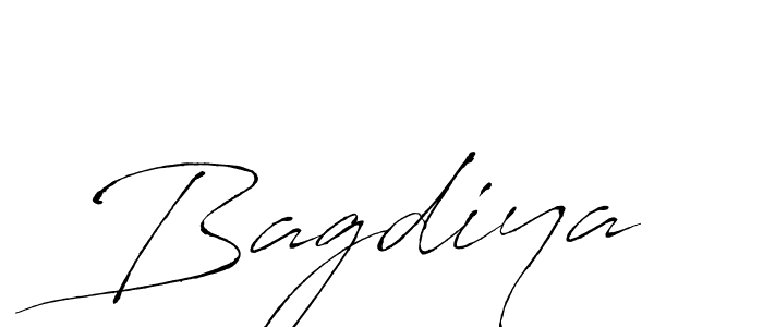 How to make Bagdiya name signature. Use Antro_Vectra style for creating short signs online. This is the latest handwritten sign. Bagdiya signature style 6 images and pictures png