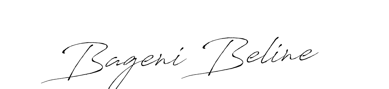Also we have Bageni Beline name is the best signature style. Create professional handwritten signature collection using Antro_Vectra autograph style. Bageni Beline signature style 6 images and pictures png