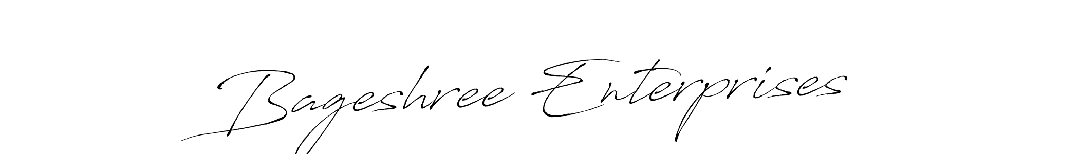 This is the best signature style for the Bageshree Enterprises name. Also you like these signature font (Antro_Vectra). Mix name signature. Bageshree Enterprises signature style 6 images and pictures png