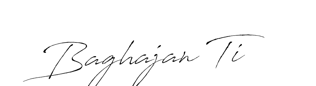 It looks lik you need a new signature style for name Baghajan Ti. Design unique handwritten (Antro_Vectra) signature with our free signature maker in just a few clicks. Baghajan Ti signature style 6 images and pictures png