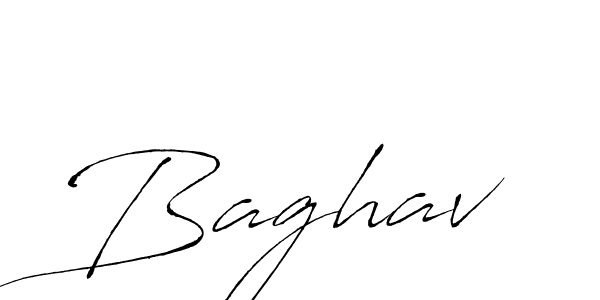 Design your own signature with our free online signature maker. With this signature software, you can create a handwritten (Antro_Vectra) signature for name Baghav. Baghav signature style 6 images and pictures png