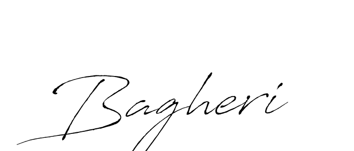 Bagheri stylish signature style. Best Handwritten Sign (Antro_Vectra) for my name. Handwritten Signature Collection Ideas for my name Bagheri. Bagheri signature style 6 images and pictures png