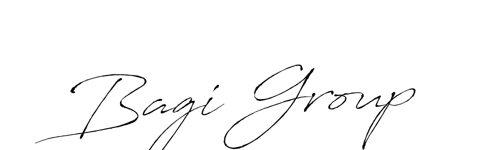Design your own signature with our free online signature maker. With this signature software, you can create a handwritten (Antro_Vectra) signature for name Bagi Group. Bagi Group signature style 6 images and pictures png
