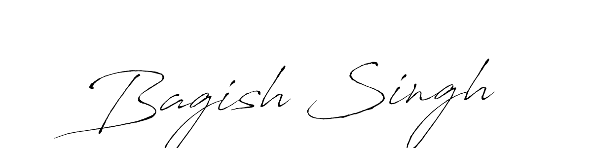 Use a signature maker to create a handwritten signature online. With this signature software, you can design (Antro_Vectra) your own signature for name Bagish Singh. Bagish Singh signature style 6 images and pictures png