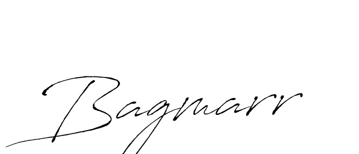 Make a beautiful signature design for name Bagmarr. With this signature (Antro_Vectra) style, you can create a handwritten signature for free. Bagmarr signature style 6 images and pictures png