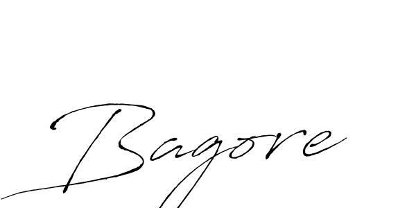 How to make Bagore signature? Antro_Vectra is a professional autograph style. Create handwritten signature for Bagore name. Bagore signature style 6 images and pictures png