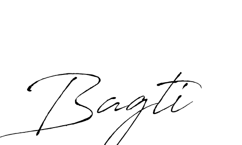 Design your own signature with our free online signature maker. With this signature software, you can create a handwritten (Antro_Vectra) signature for name Bagti. Bagti signature style 6 images and pictures png