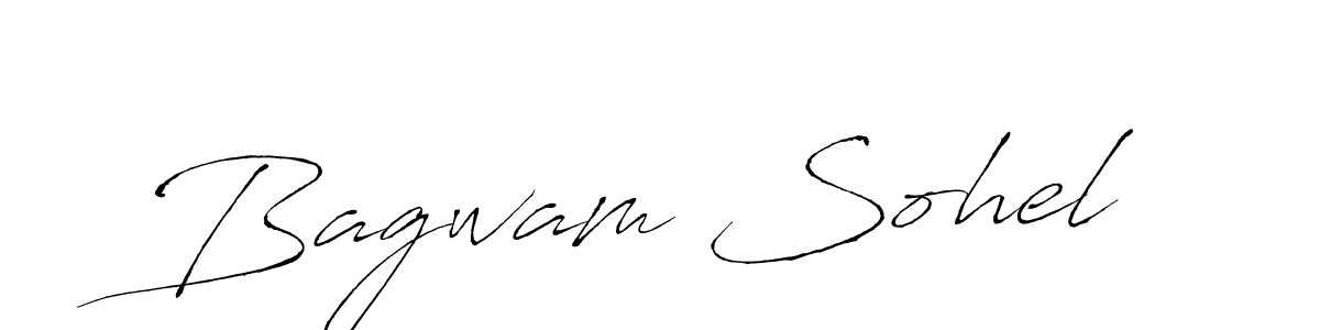 How to Draw Bagwam Sohel signature style? Antro_Vectra is a latest design signature styles for name Bagwam Sohel. Bagwam Sohel signature style 6 images and pictures png