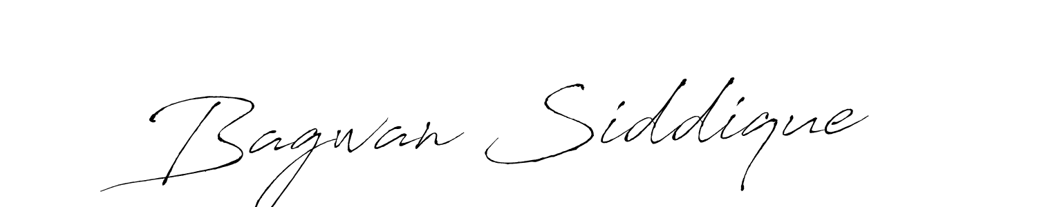 Bagwan Siddique stylish signature style. Best Handwritten Sign (Antro_Vectra) for my name. Handwritten Signature Collection Ideas for my name Bagwan Siddique. Bagwan Siddique signature style 6 images and pictures png