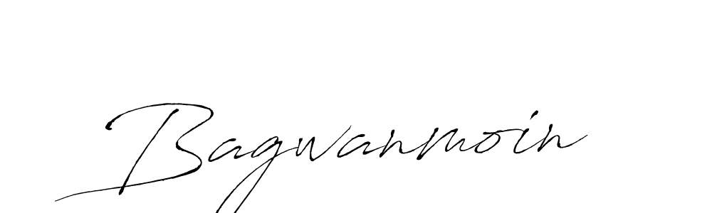 Bagwanmoin stylish signature style. Best Handwritten Sign (Antro_Vectra) for my name. Handwritten Signature Collection Ideas for my name Bagwanmoin. Bagwanmoin signature style 6 images and pictures png