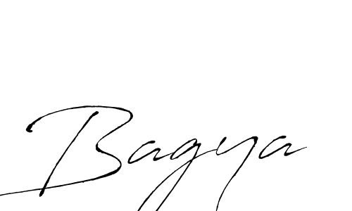 Make a beautiful signature design for name Bagya. With this signature (Antro_Vectra) style, you can create a handwritten signature for free. Bagya signature style 6 images and pictures png